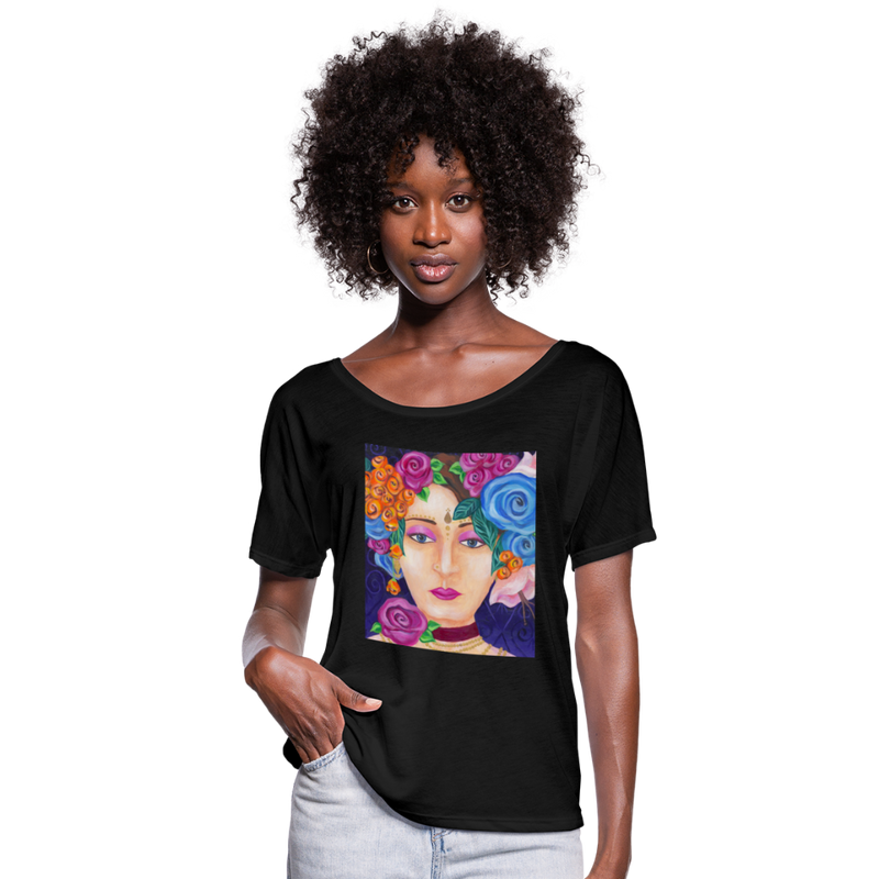 Women’s Flowy T-Shirt | LULU - black