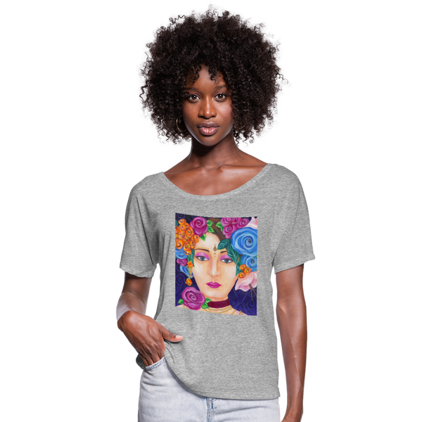 Women’s Flowy T-Shirt | LULU - heather gray