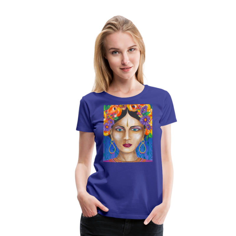 Women’s Premium T-Shirt | MARTINA - royal blue