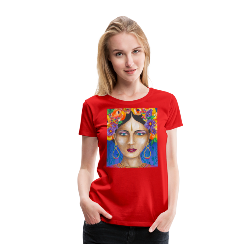 Women’s Premium T-Shirt | MARTINA - red