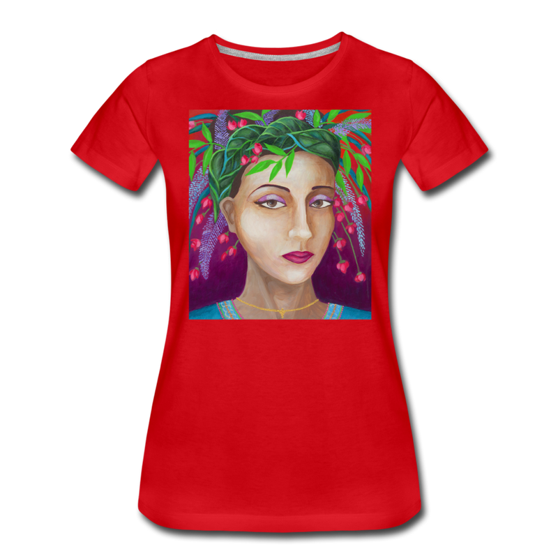 Women’s Premium T-Shirt | LUXANNA - red