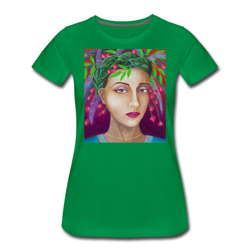 Women’s Premium T-Shirt | LUXANNA - kelly green