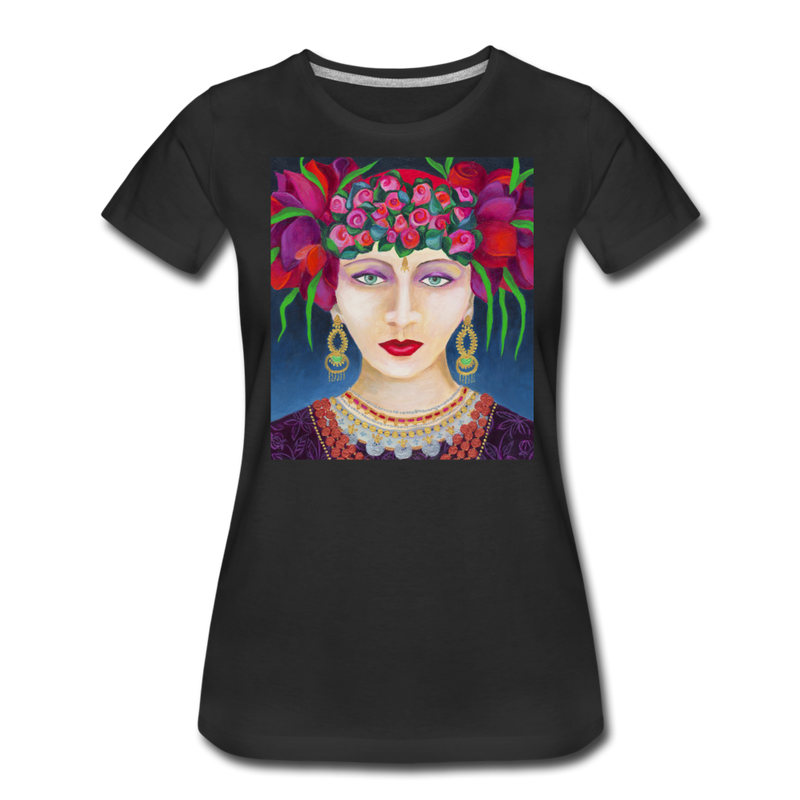 Women’s Premium T-Shirt | AMELIA - black