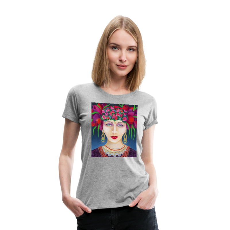 Women’s Premium T-Shirt | AMELIA - heather gray