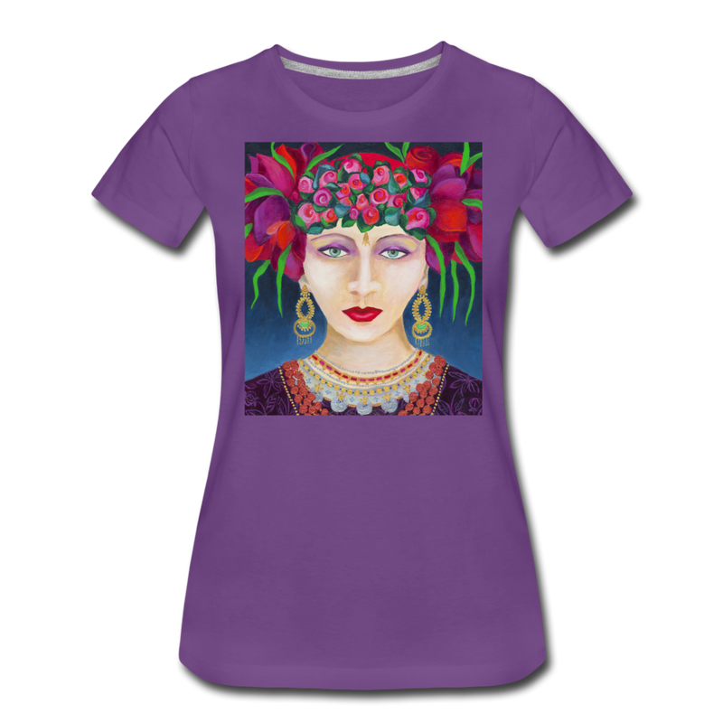 Women’s Premium T-Shirt | AMELIA - purple