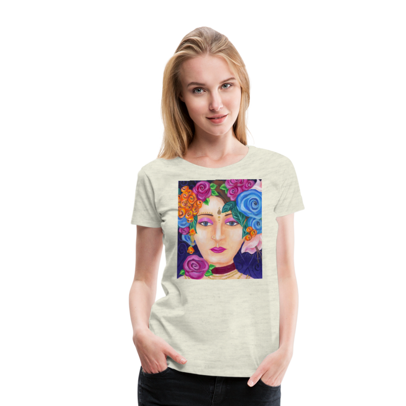Women’s Premium T-Shirt | LULU - heather oatmeal