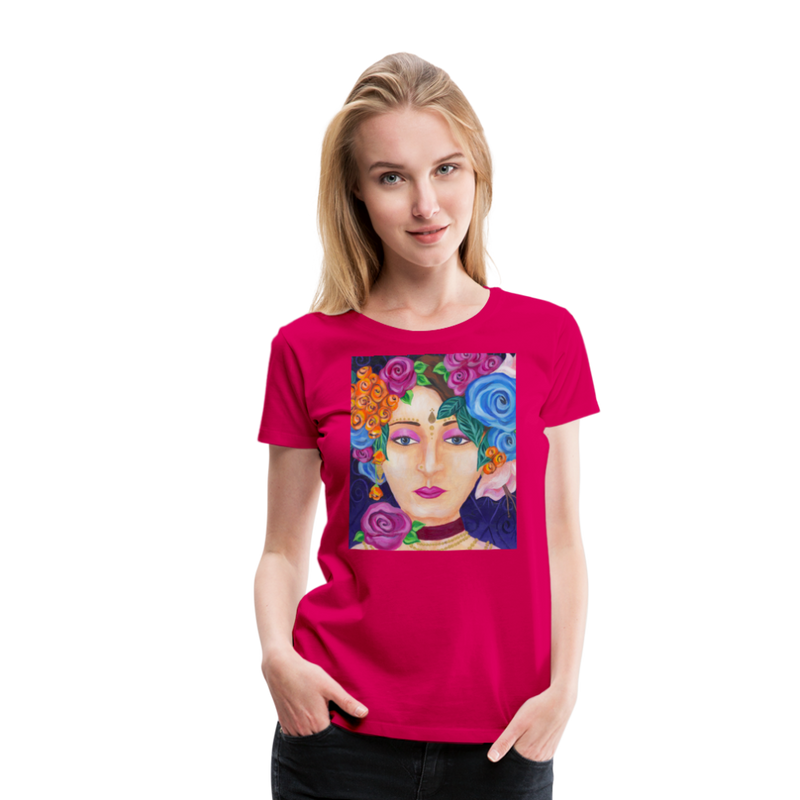 Women’s Premium T-Shirt | LULU - dark pink
