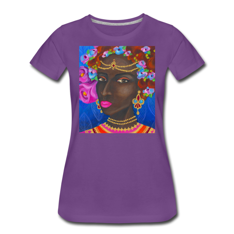 Women’s Premium T-Shirt | ZOFIA - purple