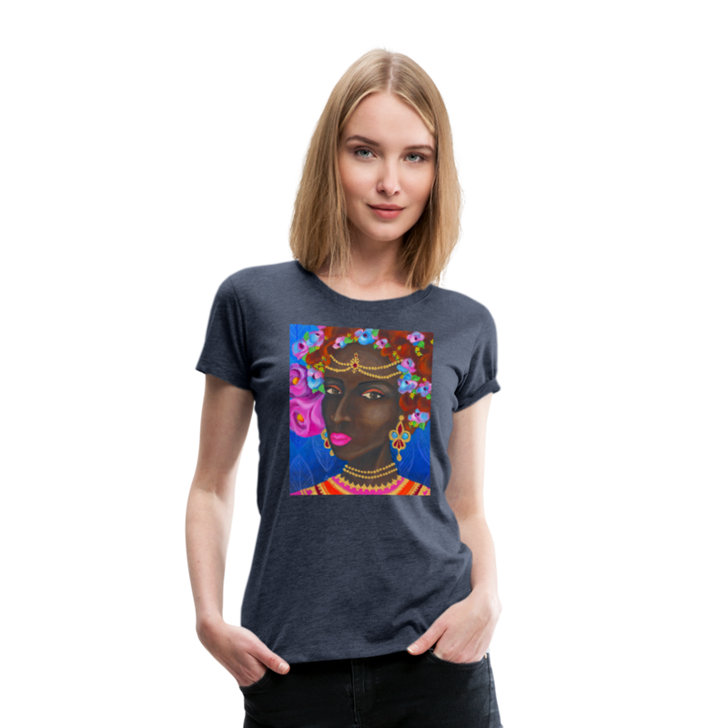 Women’s Premium T-Shirt | ZOFIA - heather blue