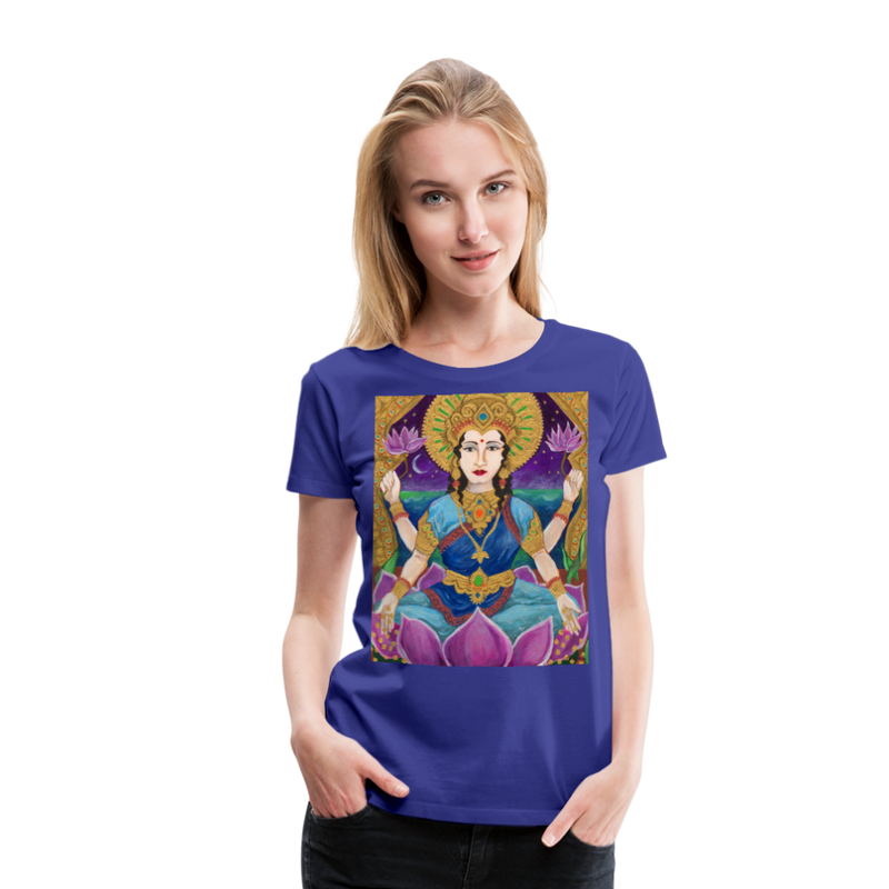 Women’s Premium T-Shirt | LAKSHMI - royal blue