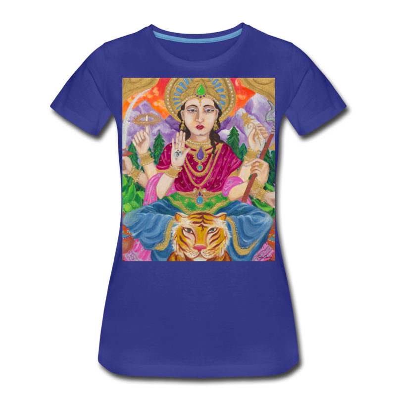 Women’s Premium T-Shirt | DURGA - royal blue