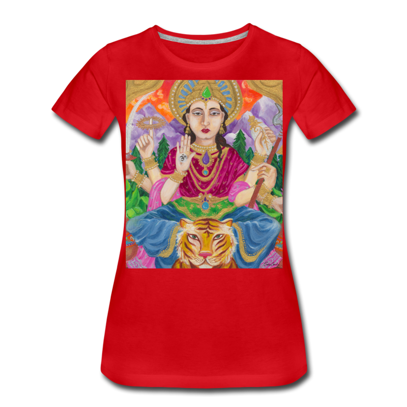 Women’s Premium T-Shirt | DURGA - red