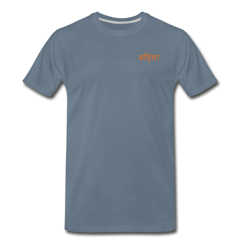 Men's Premium T-Shirt | STYLE 2 | HANUMAN - steel blue