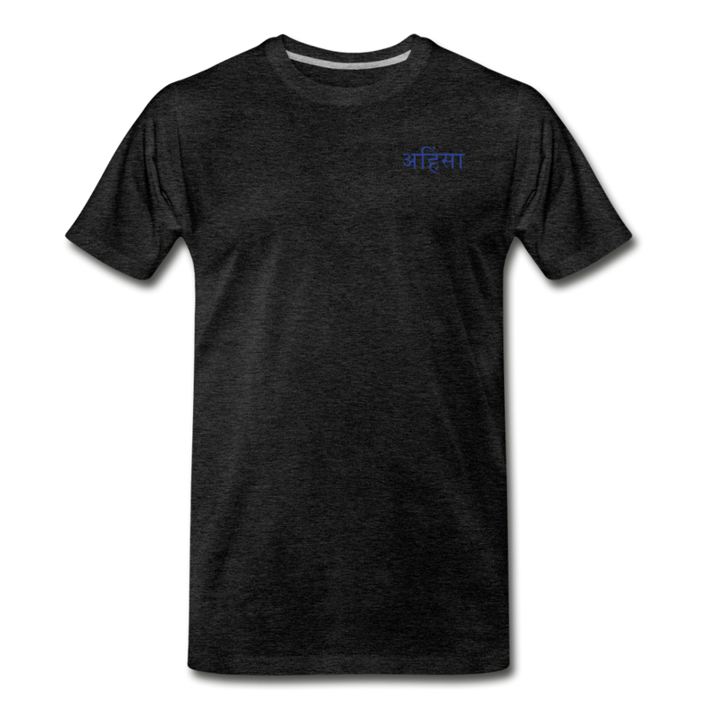 Men's Premium T-Shirt | STYLE 2 | GANESHA - charcoal gray
