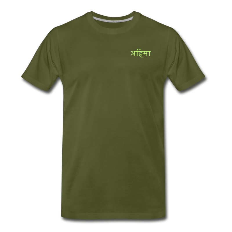 Men's Premium T-Shirt | STYLE 2 | BRAHMA - olive green