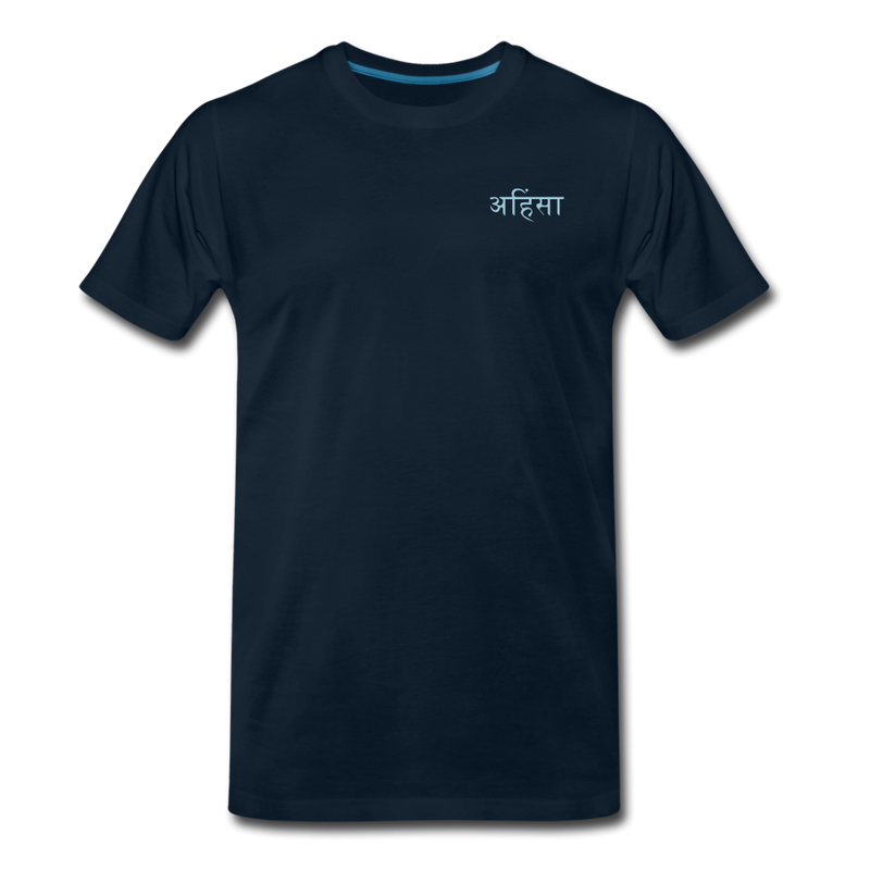 Men's Premium T-Shirt | STYLE 2 | VISHNU - deep navy